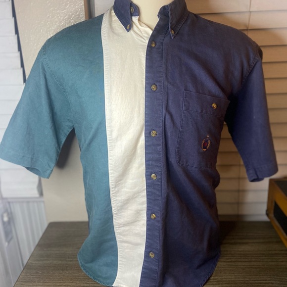 Vintage 90’s Bugel Boy Company Button Up M - Picture 4 of 7